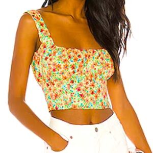NWT Lovers + Friends Floral Crop Top
